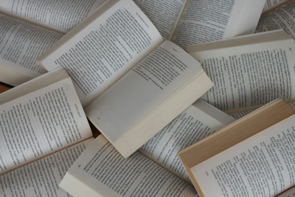Person re-reading a book and struggling to remember what they read